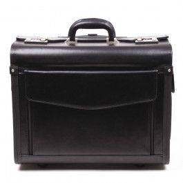 Leder-ROLLING-PILOT / Koffer mit Rollen aus Leder 151340