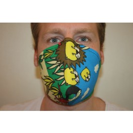 NEU! Mund- und Nasenmaske für Hörgeräteträger oder Friseurbesuche Safari 4417