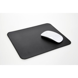 Mousepad aus Rindleder schwarz 4232-1